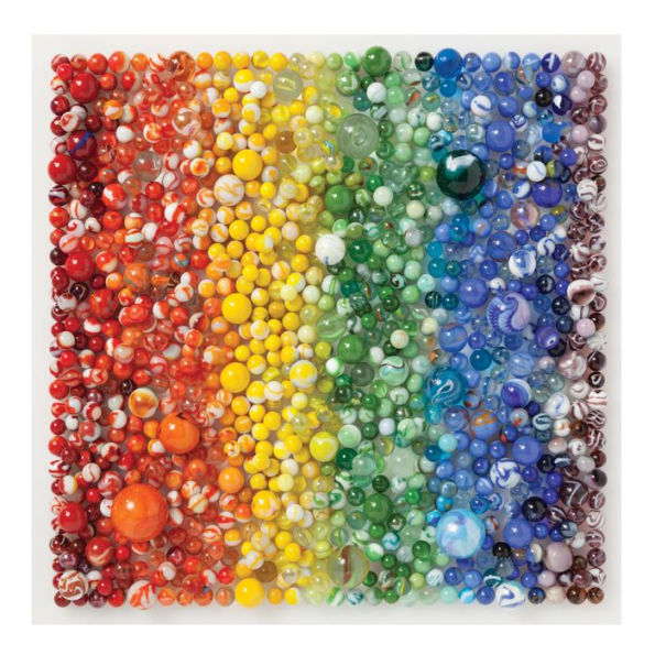 Rainbow Marbles 500 Piece Puzzle