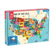 Title: Map of the U.S.A. Puzzle