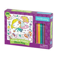 Title: Flower Fairy Color-In Puzzle, Author: Katie Wood