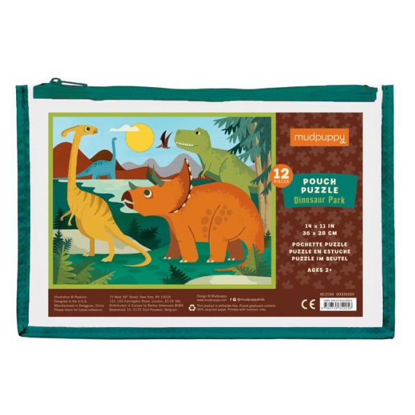 Dinosaur Park Pouch Puzzle