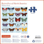 Alternative view 4 of Butterflies of North America 500 Piece Family Puzzle