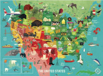 Alternative view 3 of United States 1000 Piece Family Puzzle