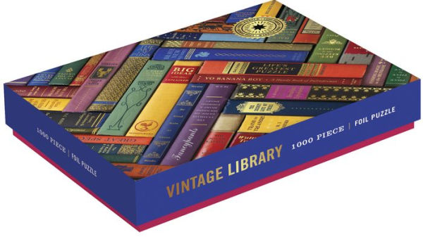 Library 1,000 Piece Vintage Puzzle