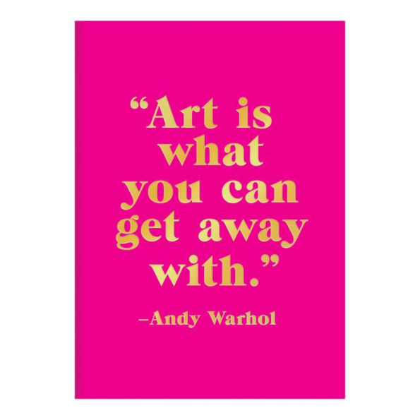 Andy Warhol Hardcover Book of Sticky Notes