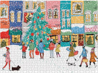 Alternative view 5 of Christmas Carolers Square Boxed 1000 Piece Puzzle