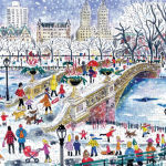 Alternative view 3 of Michael Storrings Bow Bridge in Central Park 500pc Puzzle