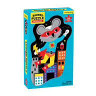 Title: Superhero 50 Piece Shaped Character Puzzle