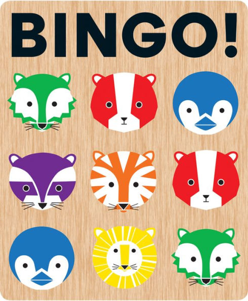 Geometric Animals My First Bingo