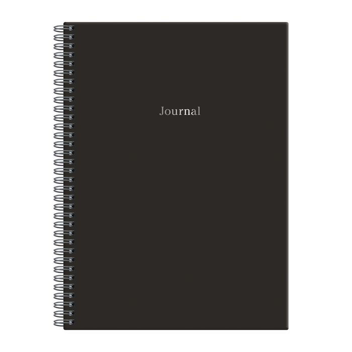 Black Wire-O Journal B5 7 X 10