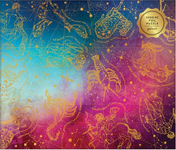 Astrology 1000 Piece Foil Puzzle