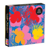 Title: Andy Warhol Flowers 500 Piece Jigsaw Puzzle