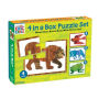 Eric Carle Brown Bear 4 in a Box Puzzle Set