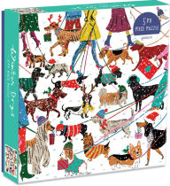 Title: Winter Dogs 500 Piece Puzzle