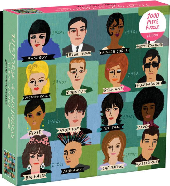 History of Hairdos 1000 Piece Puzzle