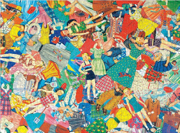 1000 Piece Jigsaw Puzzle Vintage Paper Dolls