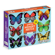 Title: Butterflies Shaped Memory Match, Author: Galison