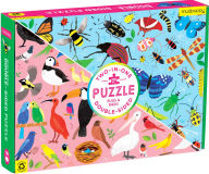 Title: Bugs & Birds 100 Piece Double-Sided Puzzle