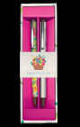 Bicycle Blooms Pen & Pencil Boxed Set