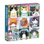 Alternative view 1 of Bookish Cats 500 Piece Family Puzzle