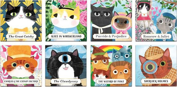 Bookish Cats Magnets