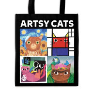 Title: Artsy Cats Reusable Shopping Bag, Author: Mudpuppy