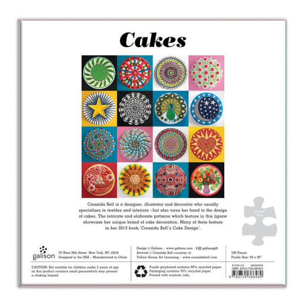 Cakes 500 Piece Puzzle