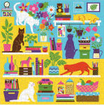 Alternative view 4 of Curious Cats 500 Piece Puzzle