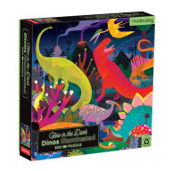 Title: Dinosaurs Illuminated 500 Piece Glow in the Dark Family Puzzle