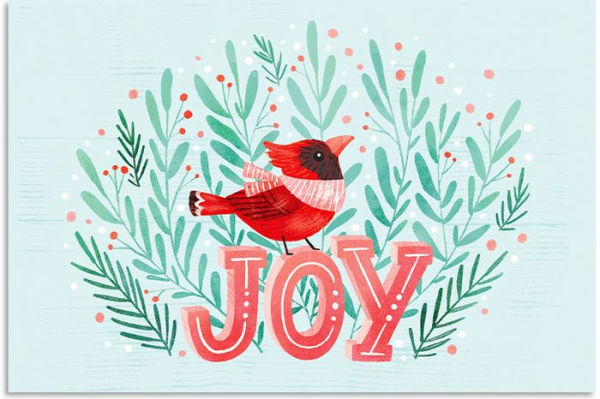 Cardinal Joy 4x6 Holiday Notecards