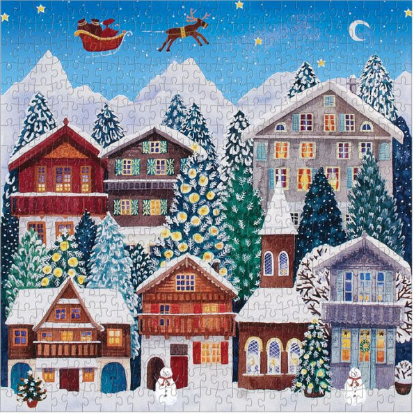 Yuletide Village 500 Piece Puzzle