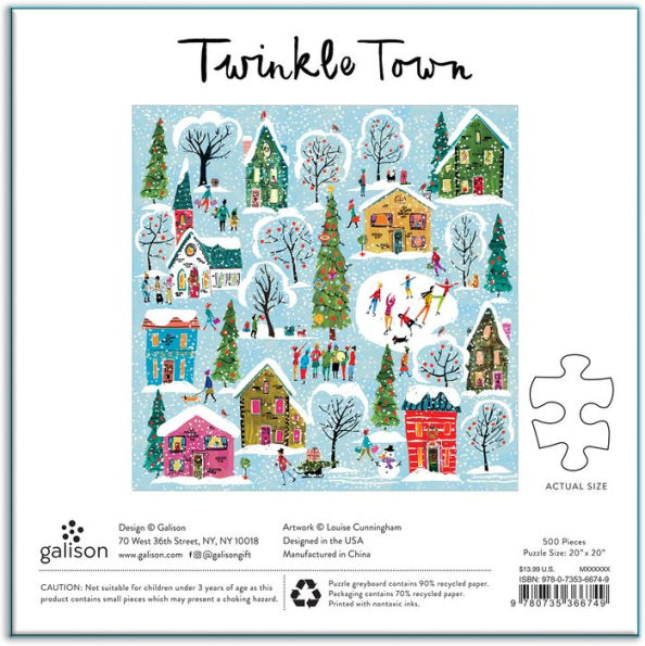 Twinkle Town 500 Piece Puzzle