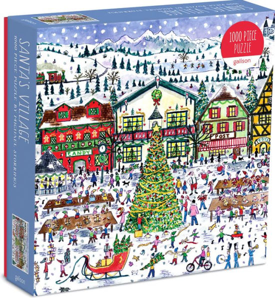 Michael Storrings Santa's Village 1000 Piece Puzzle