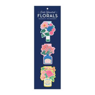 Title: Ever Upward Florals Shaped Magnetic Bookmarks, Author: Galison