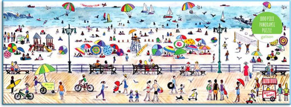 Michael Storrings Summer Fun 1000 Piece Panoramic Puzzle