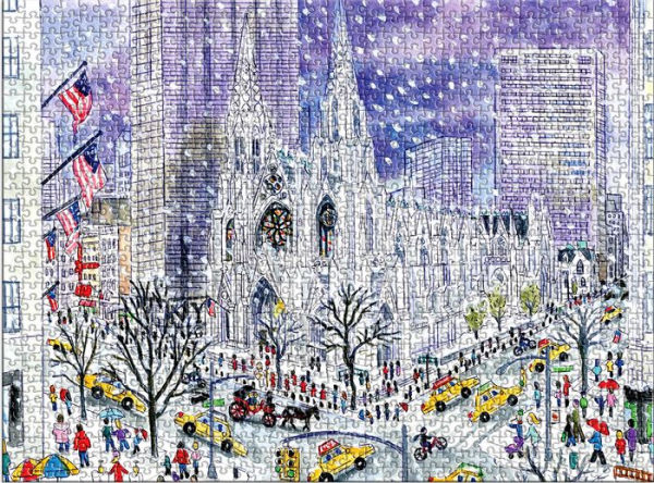 Michael Storrings St. Patricks Cathedral 1000 Piece Puzzle