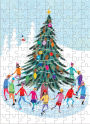 Alternative view 2 of Tree Skaters 130 Piece Puzzle Ornament