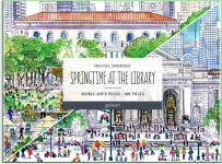 Alternative view 2 of Michael Storrings Springtime at the Library 500 Piece Double-Sided Puzzle