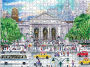 Alternative view 3 of Michael Storrings Springtime at the Library 500 Piece Double-Sided Puzzle