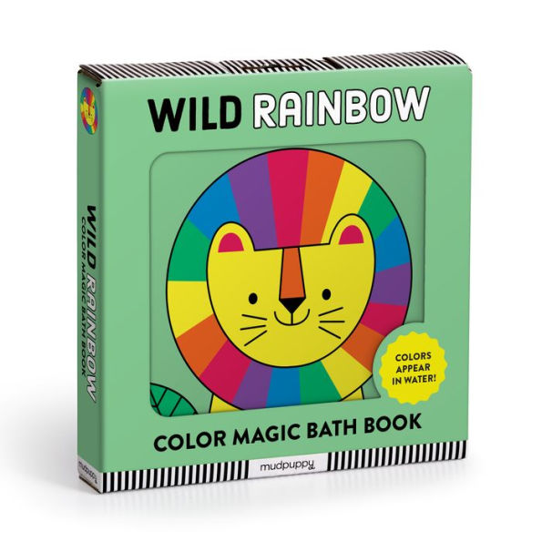 Wild Rainbow Color Magic Bath Book