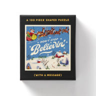 Title: Don't Stop Believin' 100 Piece Mini Shaped Puzzle