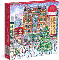 Title: 500 piece Puzzle Michael Storrings Christmas at Union Square
