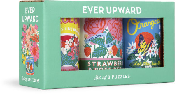 Ever Upward Set of 3 Puzzles in Tins