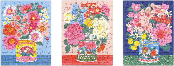 Ever Upward Set of 3 Puzzles in Tins