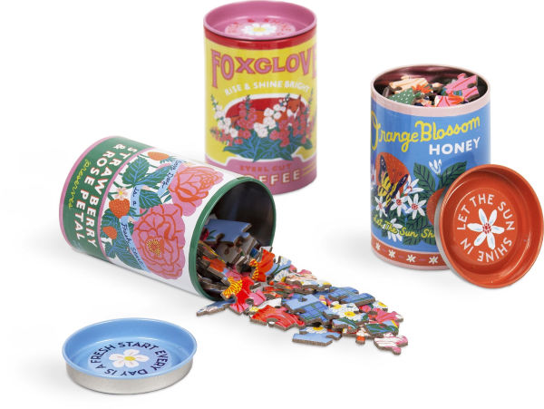 Ever Upward Set of 3 Puzzles in Tins