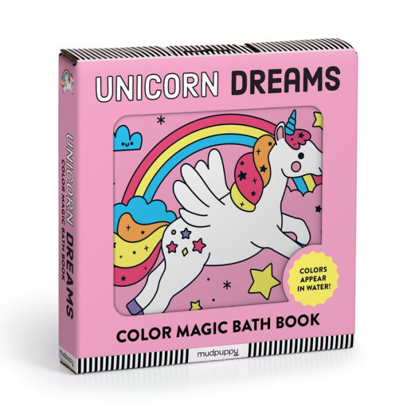 Unicorn Dreams Color Magic Bath Book