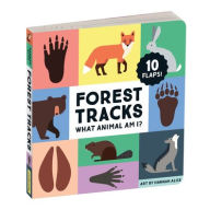 Download textbooks for free ebooks Forest Tracks: What Animal Am I? Lift-the-Flap Board Book iBook FB2