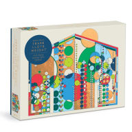 Title: Frank Lloyd Wright Midway Mural 750 Piece Shaped Foil Puzzle