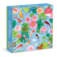 Title: By The Koi Pond 1000 Piece Puzzle in Square Box