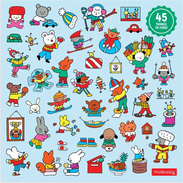 Winter Chalet 500 piece Search & Find Puzzle