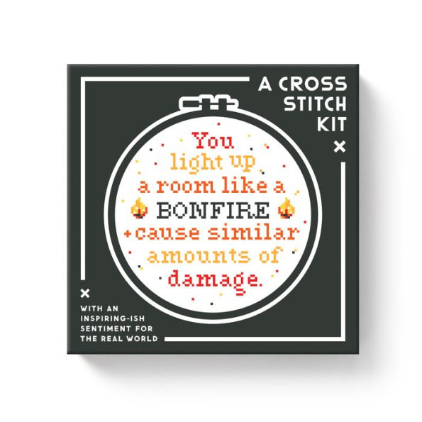 Like a Bonfire Cross Stitch Kit